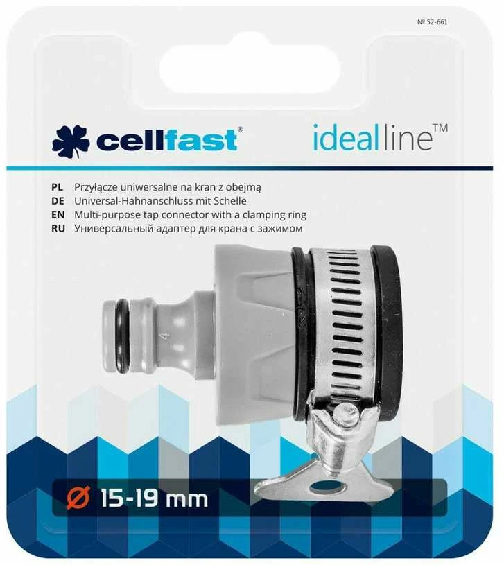 CELLFAST JUOSTOS PRIJUNGIMAS 1/2"-3/4" SU IDEALIU spaustuvu
