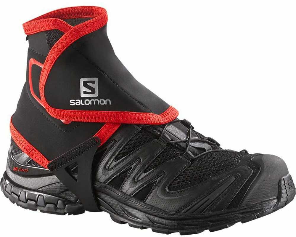 Stuptuty trail gaiters high-juodas-m SALOMON