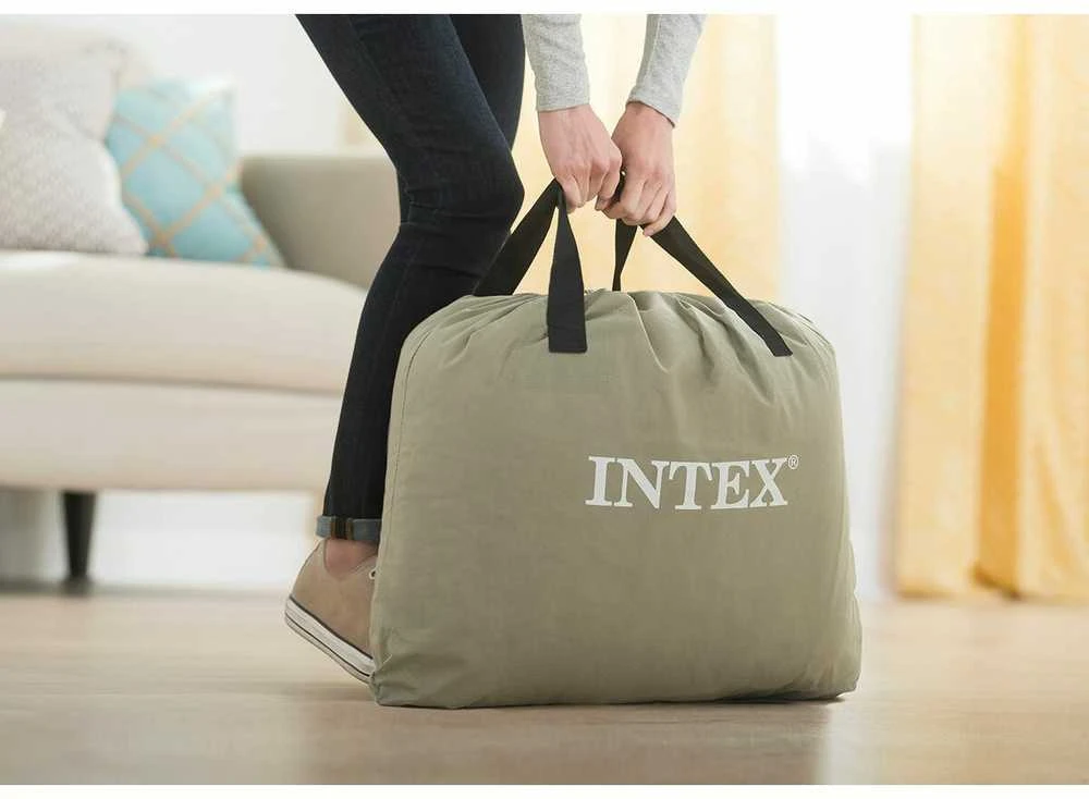 Pripučiamas čiužinys 191x99x42 cm su įmontuotu elektriniu siurbliu INTEX 64132ND