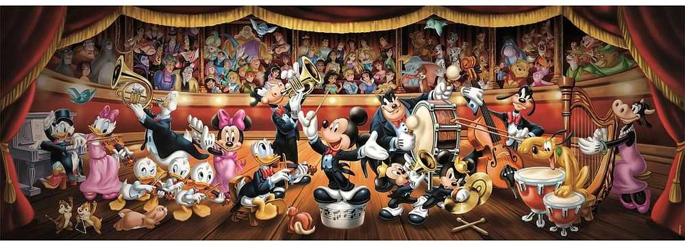 Clementoni Dėlionė 1000 vnt. - Disney orkestras