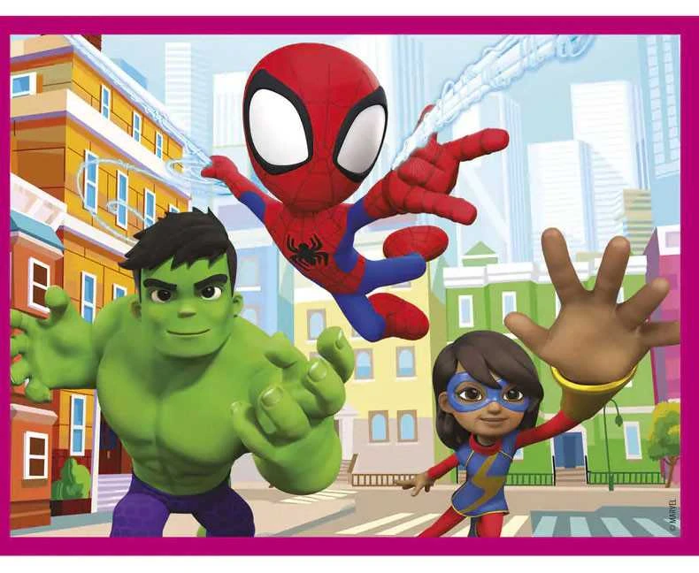 Clementoni CLE Cubi klocki 12 Spidey_His AmazingFriends 41198
