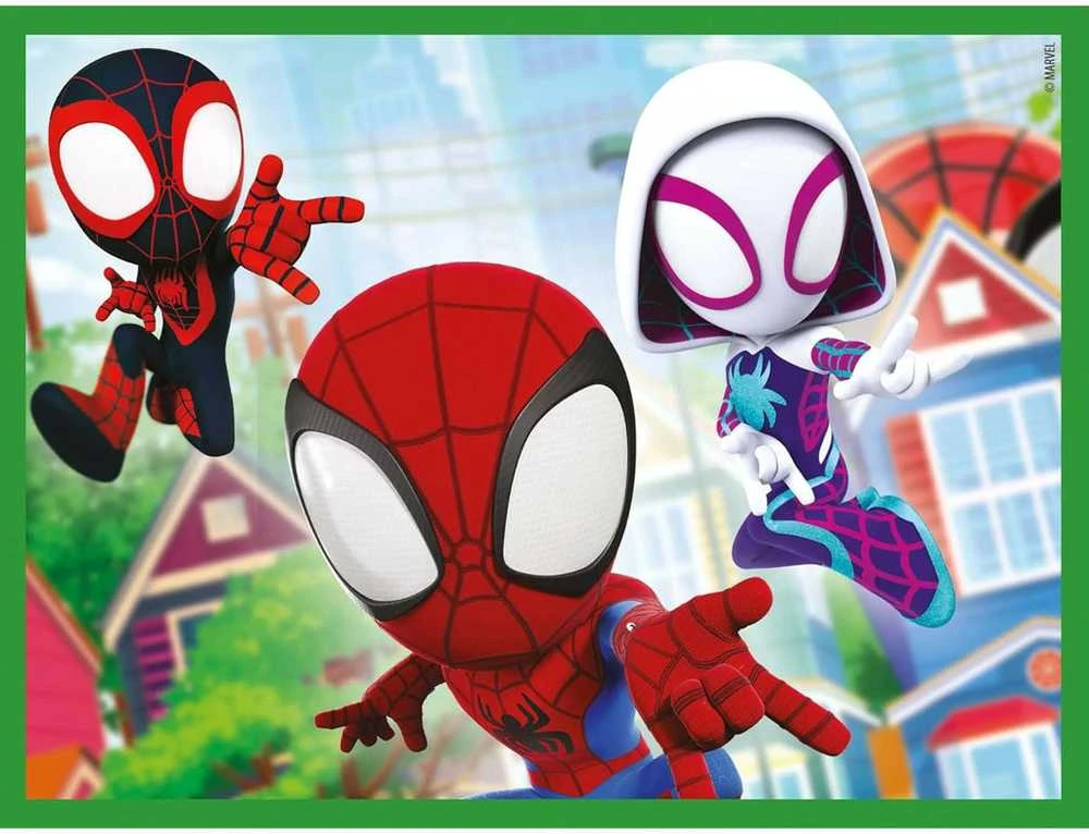 Clementoni CLE Cubi klocki 12 Spidey_His AmazingFriends 41198