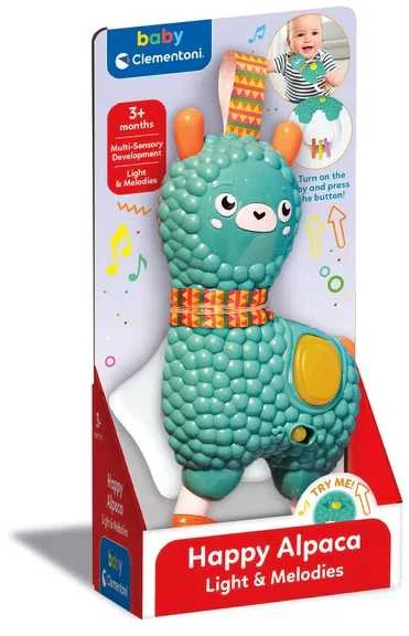 Clementoni Toys CLE BABY linksmas barškutis Alpaca 17573