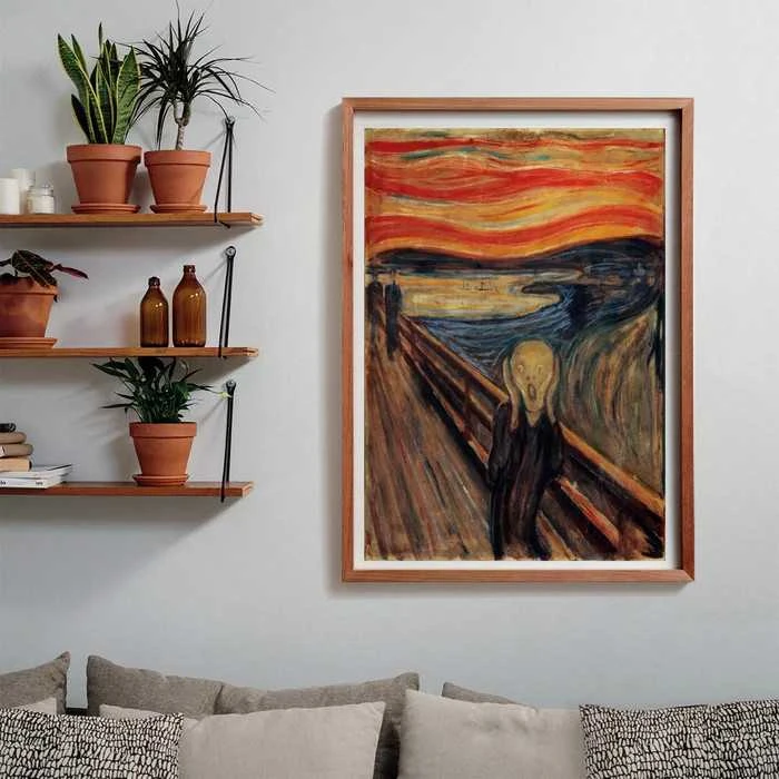 Clementoni Dėlionė 1000 vnt. - Edvard Munch: Klyksmas