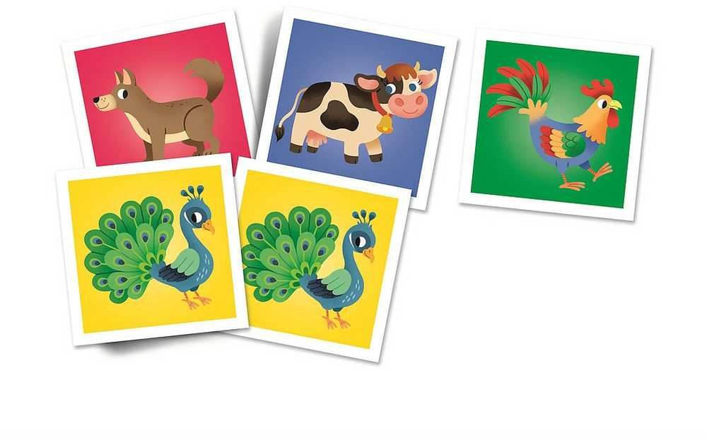 Clementoni atminties žaidimas Memo "FarmAnimals"
