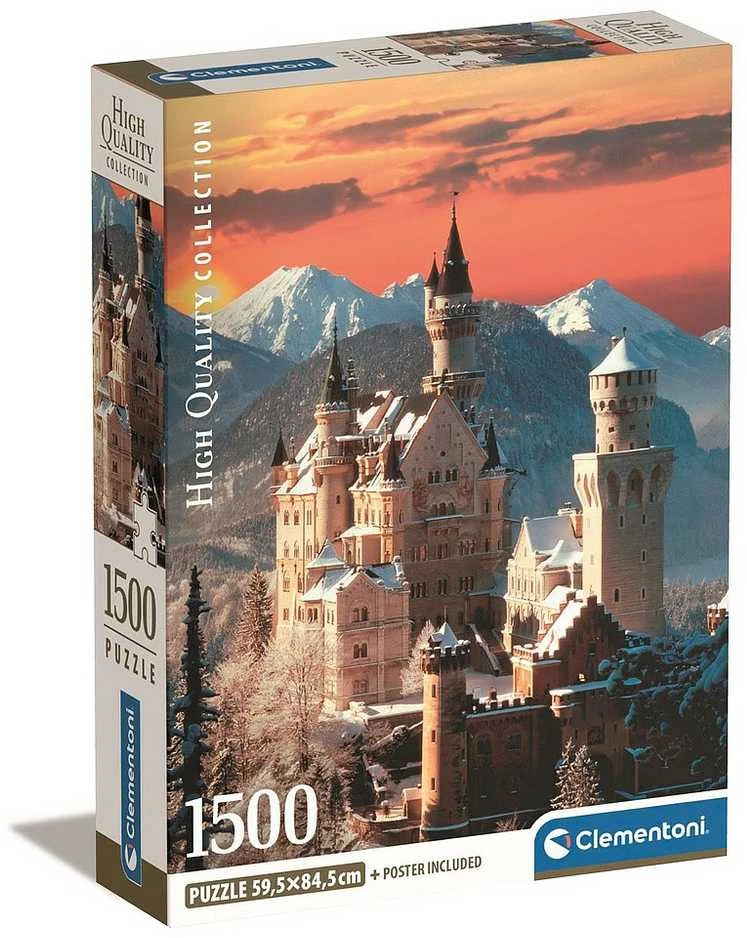 Clementoni Dėlionė 1500 vnt. - Noišvanšteinas