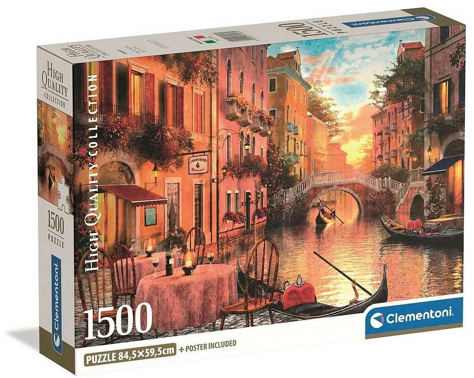 Clementoni Dėlionė 1500 vnt. - Venecija