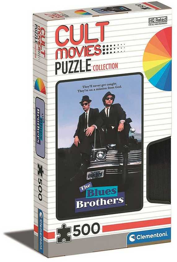 Clementoni Dėlionė 500 vnt. - Broliai Bliuzai (The Blues Brothers)