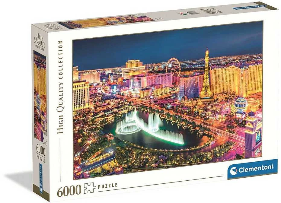 Clementoni Dėlionė 6000 vnt. - Las Vegas