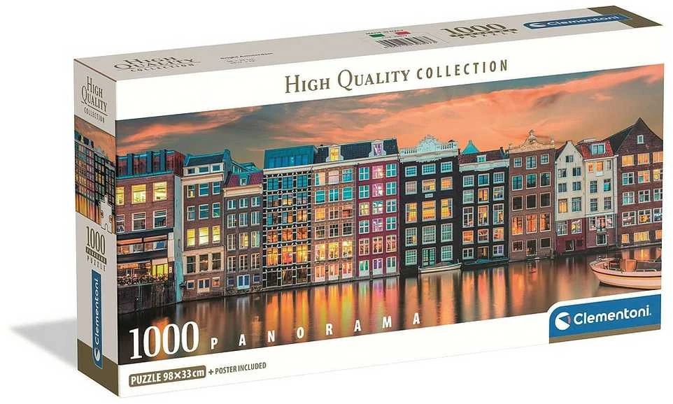 Clementoni Dėlionė 1000 vnt. - Amsterdamas
