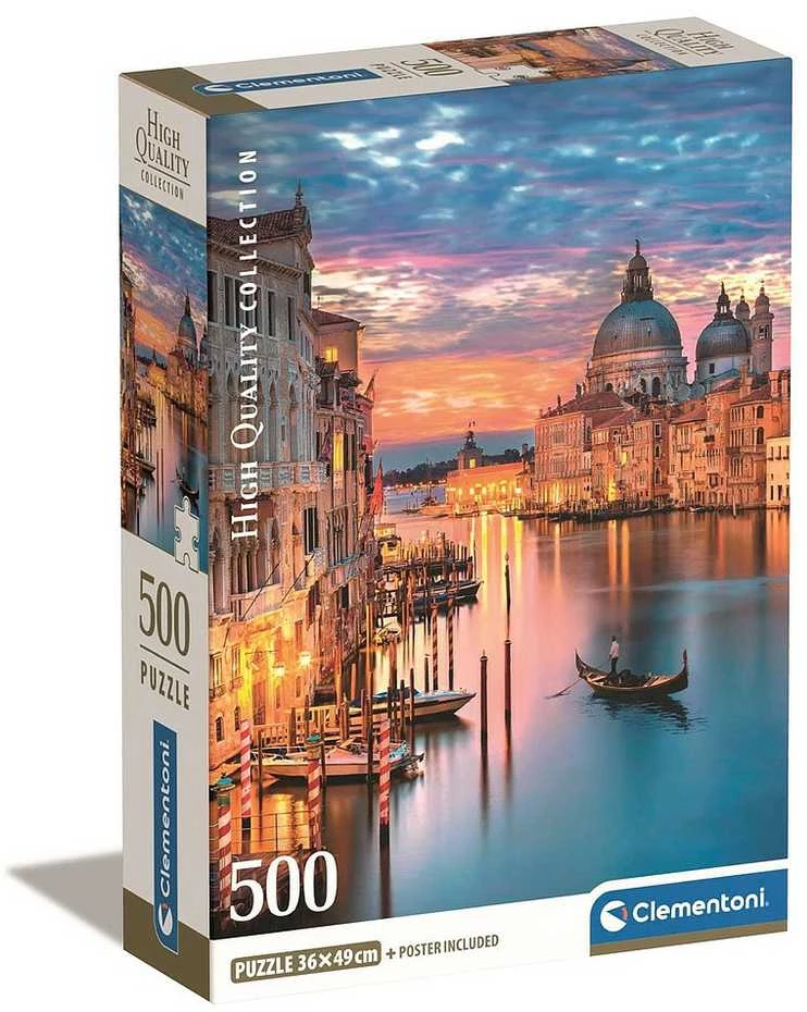 Clementoni Dėlionė 500 vnt. - Venecija
