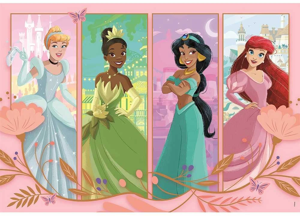 Clementoni Dėlionė 2x60 vnt. - Disney princesės