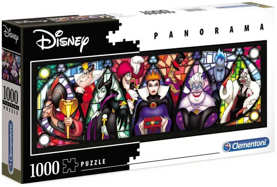 Clementoni Dėlionė 1000 vnt. - Disney piktadariai
