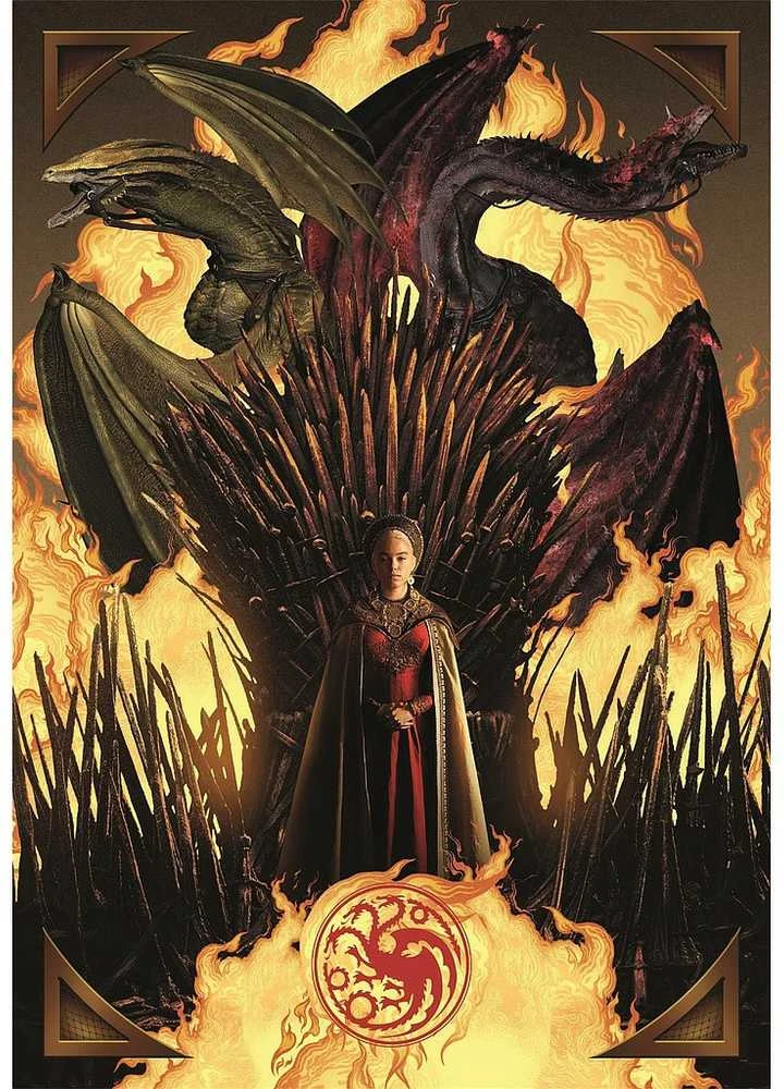 Clementoni Dėlionė 1000 vnt. - House of The Dragon