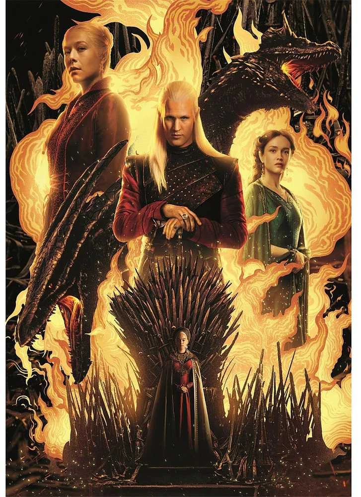 Clementoni Dėlionė 500 vnt. - House of The Dragon