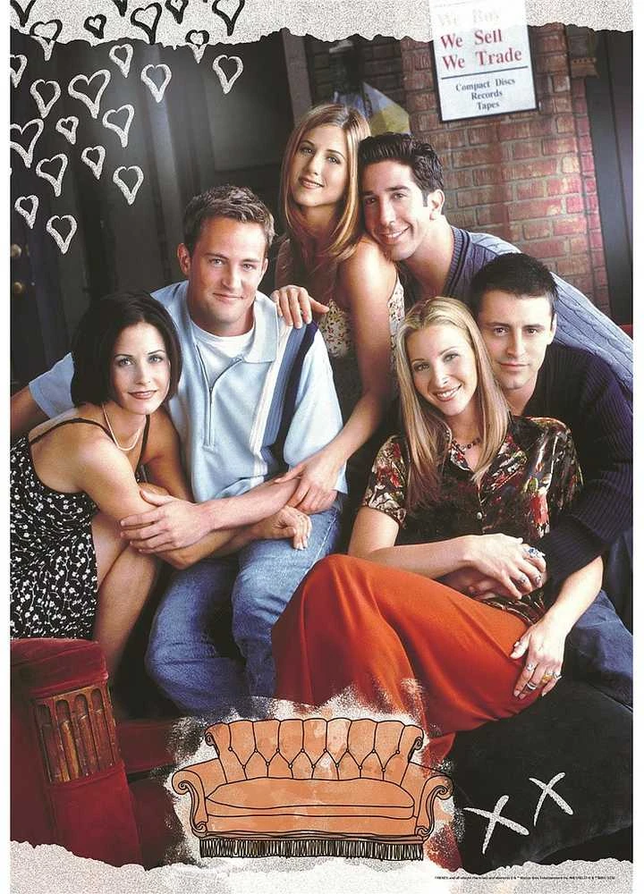 Clementoni Dėlionė 1000 vnt. - Friends
