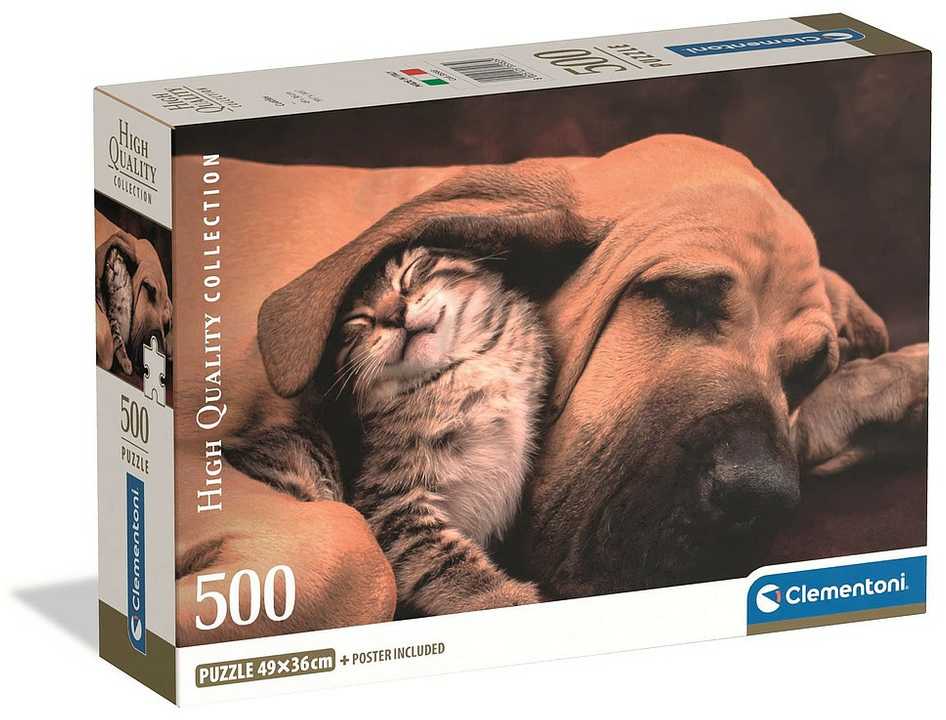 vClementoni Dėlionė 500 vnt. - Apsikabinimai