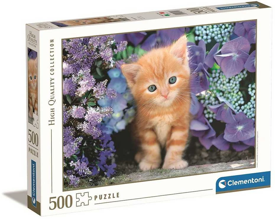 Clementoni Dėlionė 500 vnt. - Kačiukas