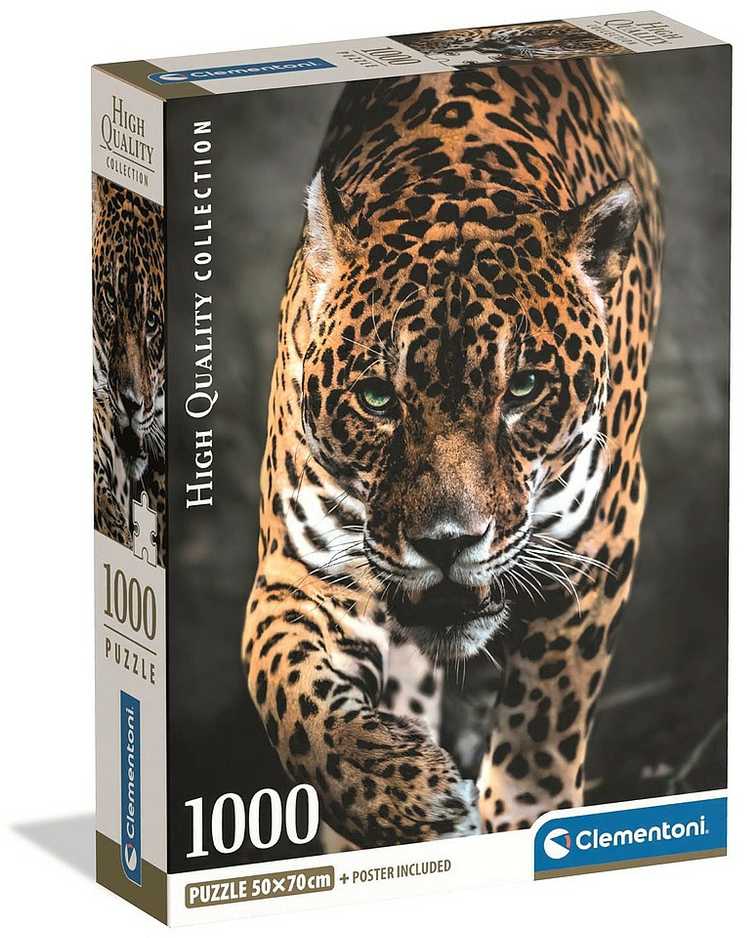 Clementoni Dėlionė 1000 vnt. - Jaguaras