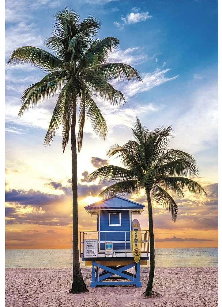 Clementoni Dėlionė 500 vnt. - Majamio paplūdimys, Florida