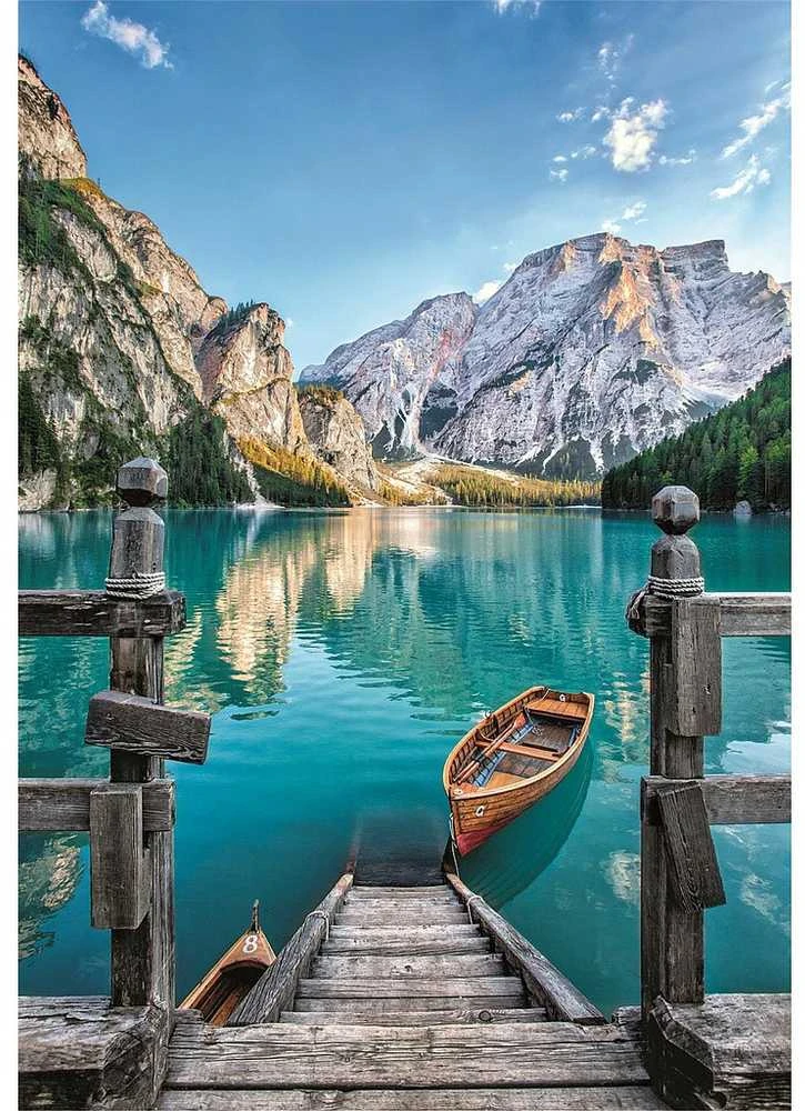 Clementoni Dėlionė 500 vnt. - Braies ežeras