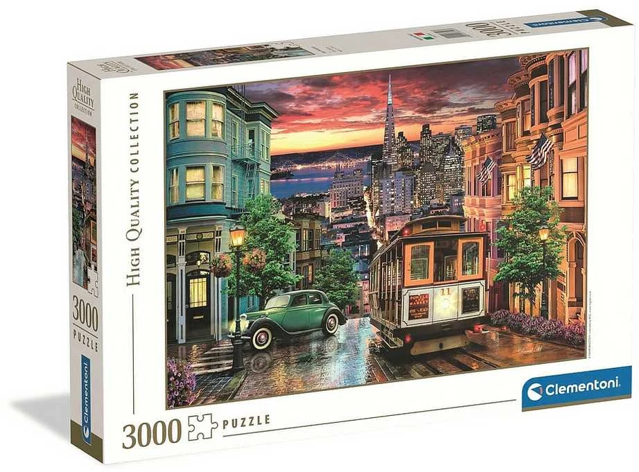 Clementoni Dėlionė 3000 vnt. - San Fransiskas