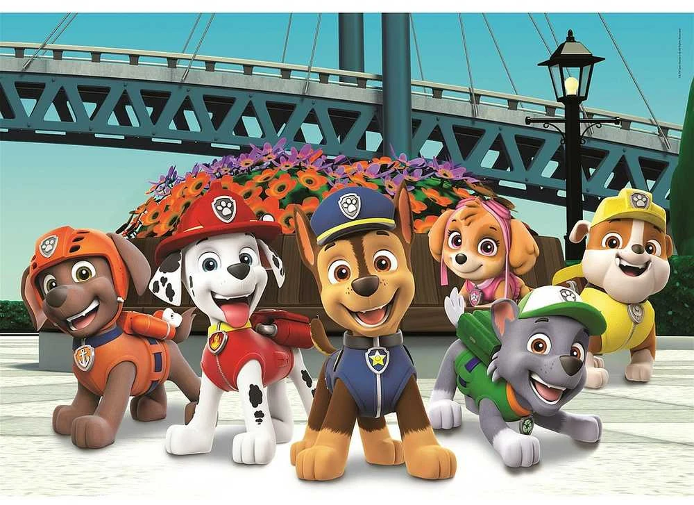 Clementoni Dėlionė 104 vnt. - Šunyčiai patruliai (PAW Patrol)