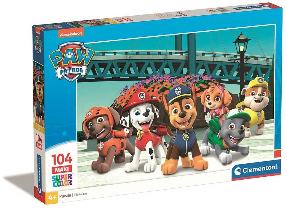Clementoni Dėlionė 104 vnt. - Šunyčiai patruliai (PAW Patrol)