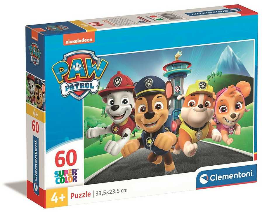Clementoni Dėlionė 60 vnt. - Šunyčiai patruliai