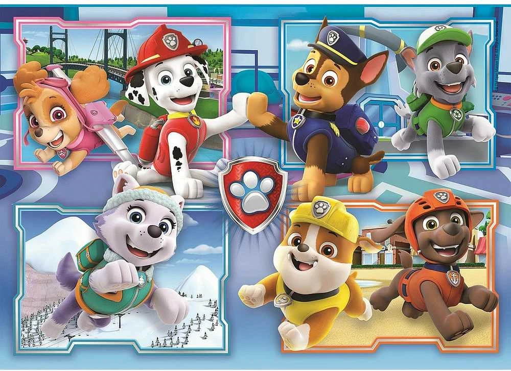 Clementoni Dėlionė 2x60 vnt. - Šunyčiai patruliai (PAW Patrol)