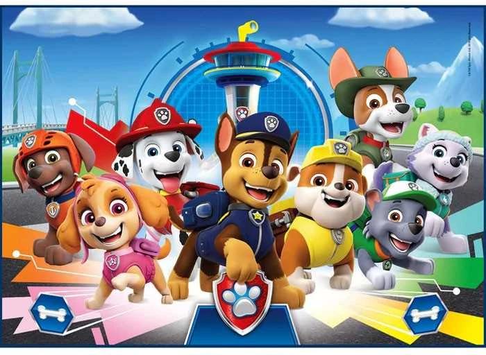 Clementoni Dėlionė 2x60 vnt. - Šunyčiai patruliai (PAW Patrol)