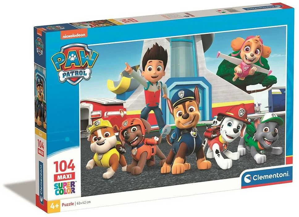 Clementoni Dėlionė 104 vnt. - Šunyčiai patruliai (PAW Patrol)