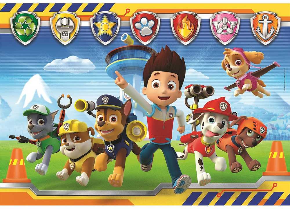 Clementoni Dėlionė 104 vnt. - Šunyčiai patruliai (PAW Patrol)