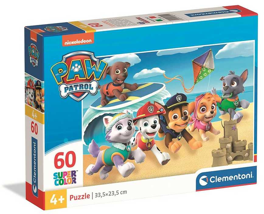 Clementoni Dėlionė 60 vnt. - Šunyčiai patruliai (PAW Patrol)