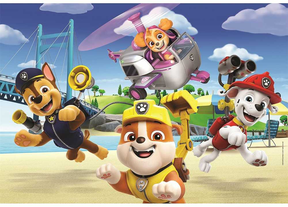 Clementoni Dėlionė 104 vnt. - Šunyčiai patruliai (PAW Patrol)