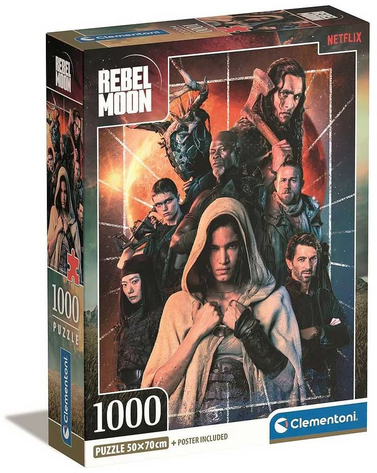 Clementoni Dėlionė 1000 vnt. - Rebel Moon