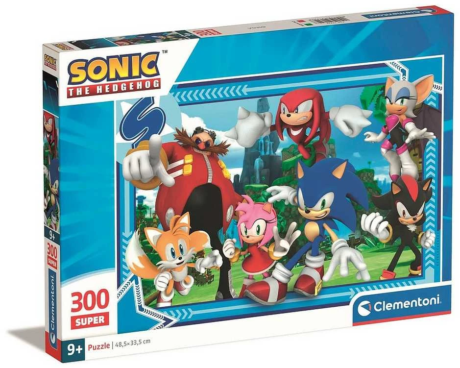 Clementoni Dėlionė 300 vnt. - Sonic