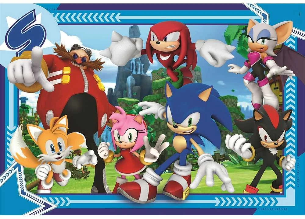 Clementoni Dėlionė 300 vnt. - Sonic