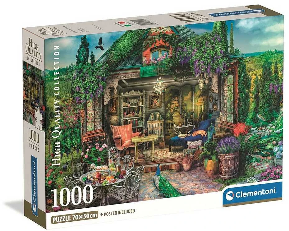 Clementoni Dėlionė 1000 vnt. - Ramybė kaime