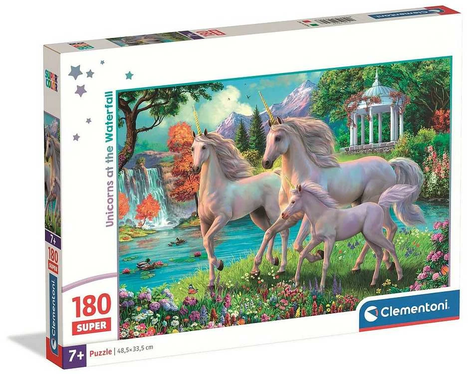 Clementoni Dėlionė 180 vnt. - Vienaragiai
