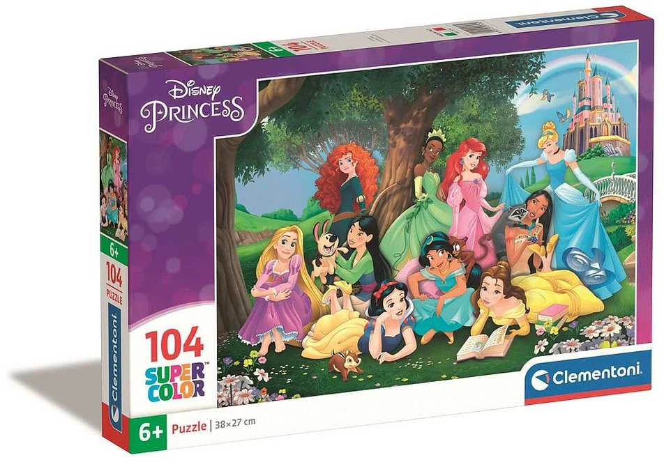 Clementoni Dėlionė 104 vnt. - Disney princesė