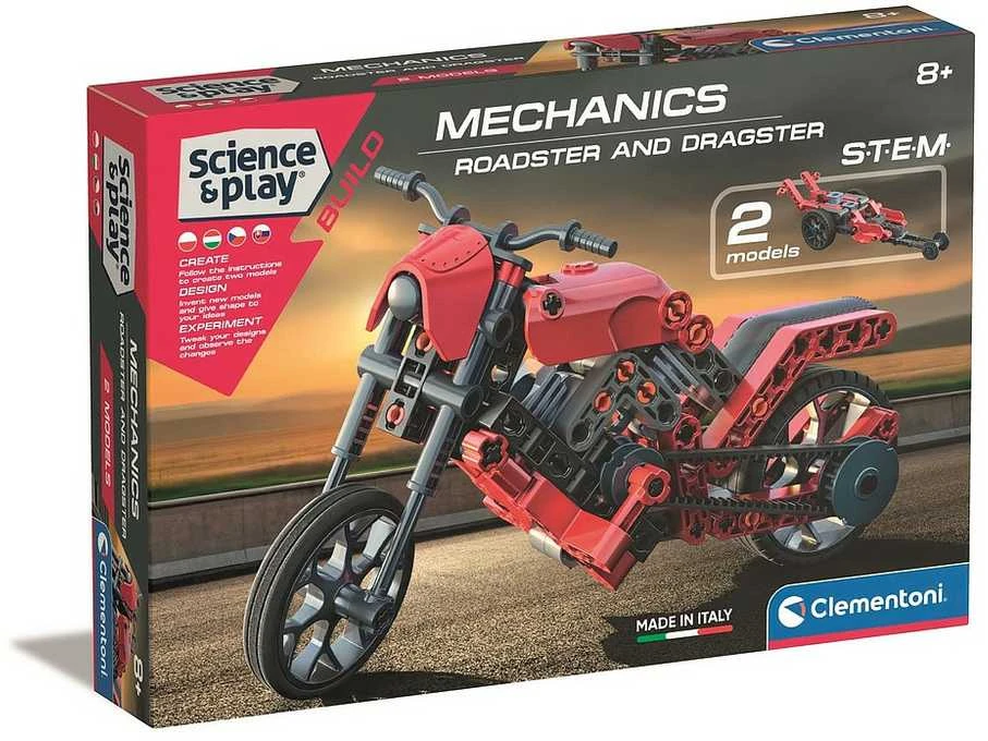 „Clementoni Science&Play Mechanics“: Rodsteris ir Dragsteris