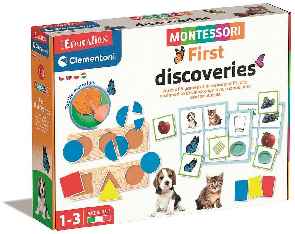 Clementoni Montessori - První objevy