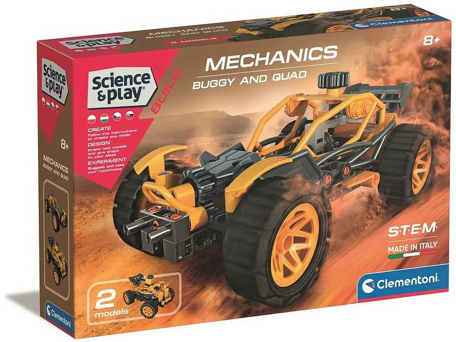 Clementoni Mokslas ir žaidimų mechanika: vabzdžiai ir keturračiai