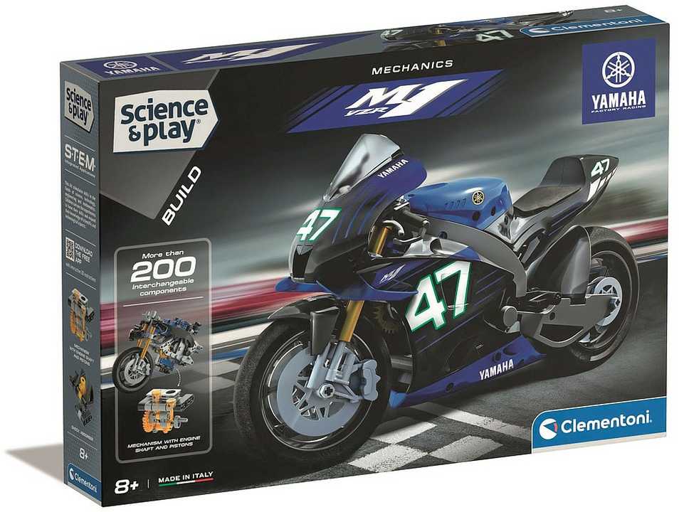 Konstruktorius Clementoni YAMAHA 75084BL, plastikas