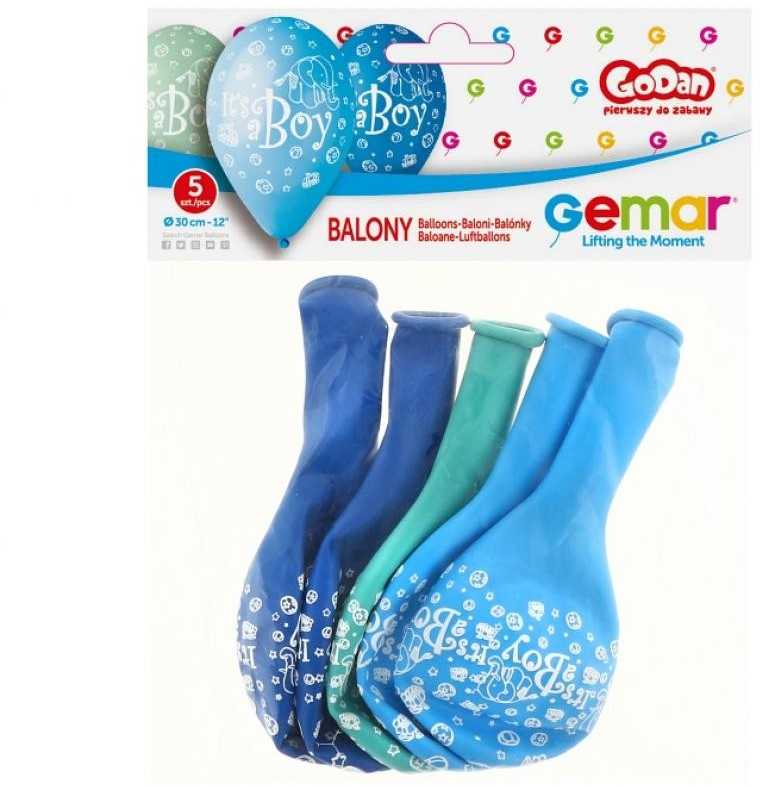GoDan BALON "IT'S A BOY" op. 5 vnt. 30 cm