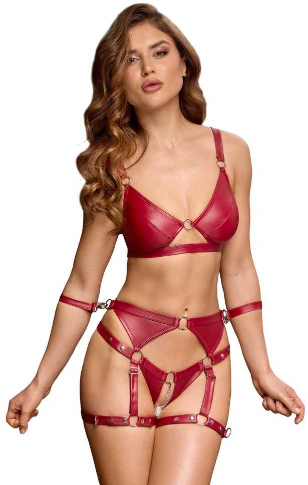 Bondage Bra Set S