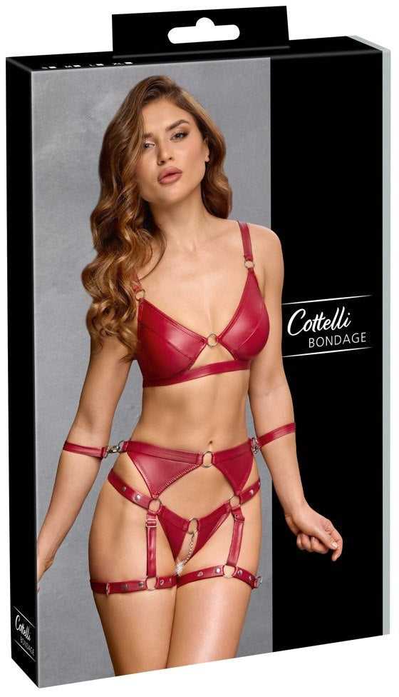 Bondage Bra Set S