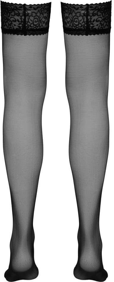 Cottelli Legwear Hold-up Stockings juodas 5