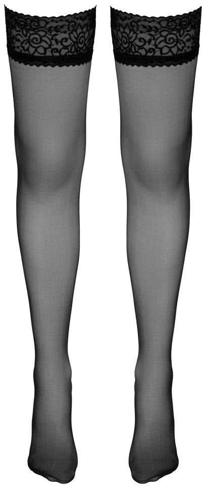 Cottelli Legwear Hold-up Stockings juodas 1